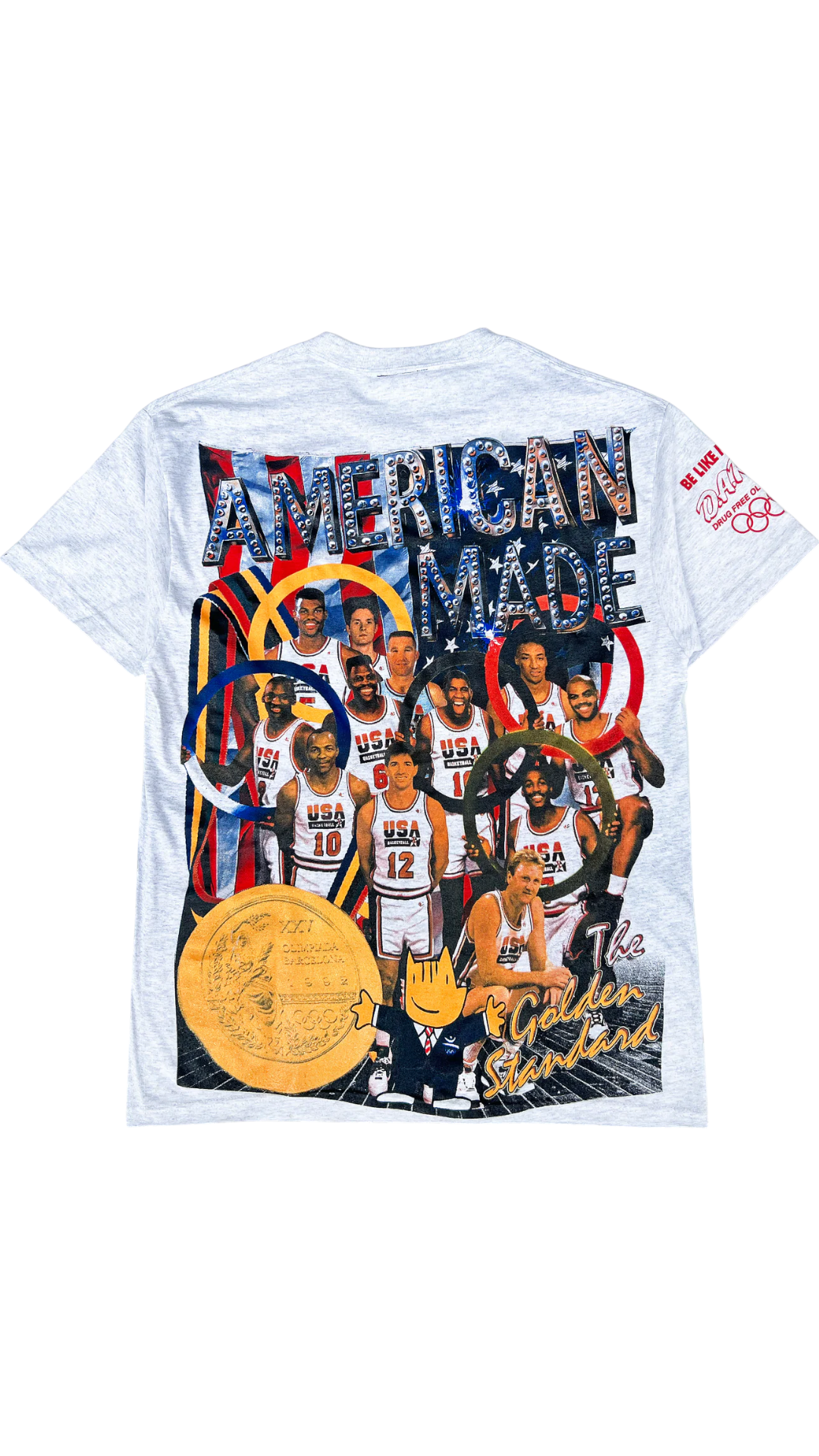 Backstock Co.Olympic DREAM TEAM 92' Bootleg Heather Tee