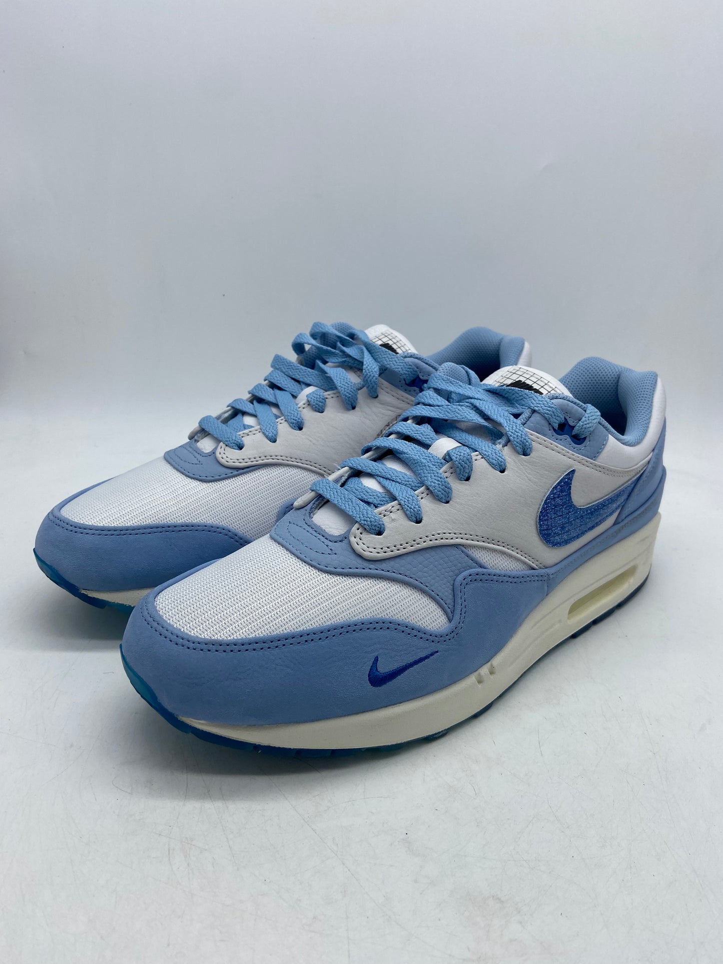 Preowned Nike Air Max 1 Premium Blueprint Sz 12M/13.5W