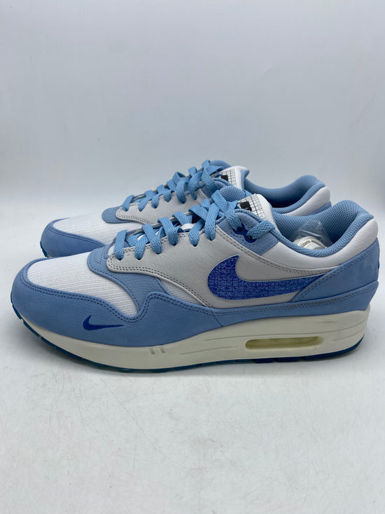 Preowned Nike Air Max 1 Premium Blueprint Sz 12M/13.5W