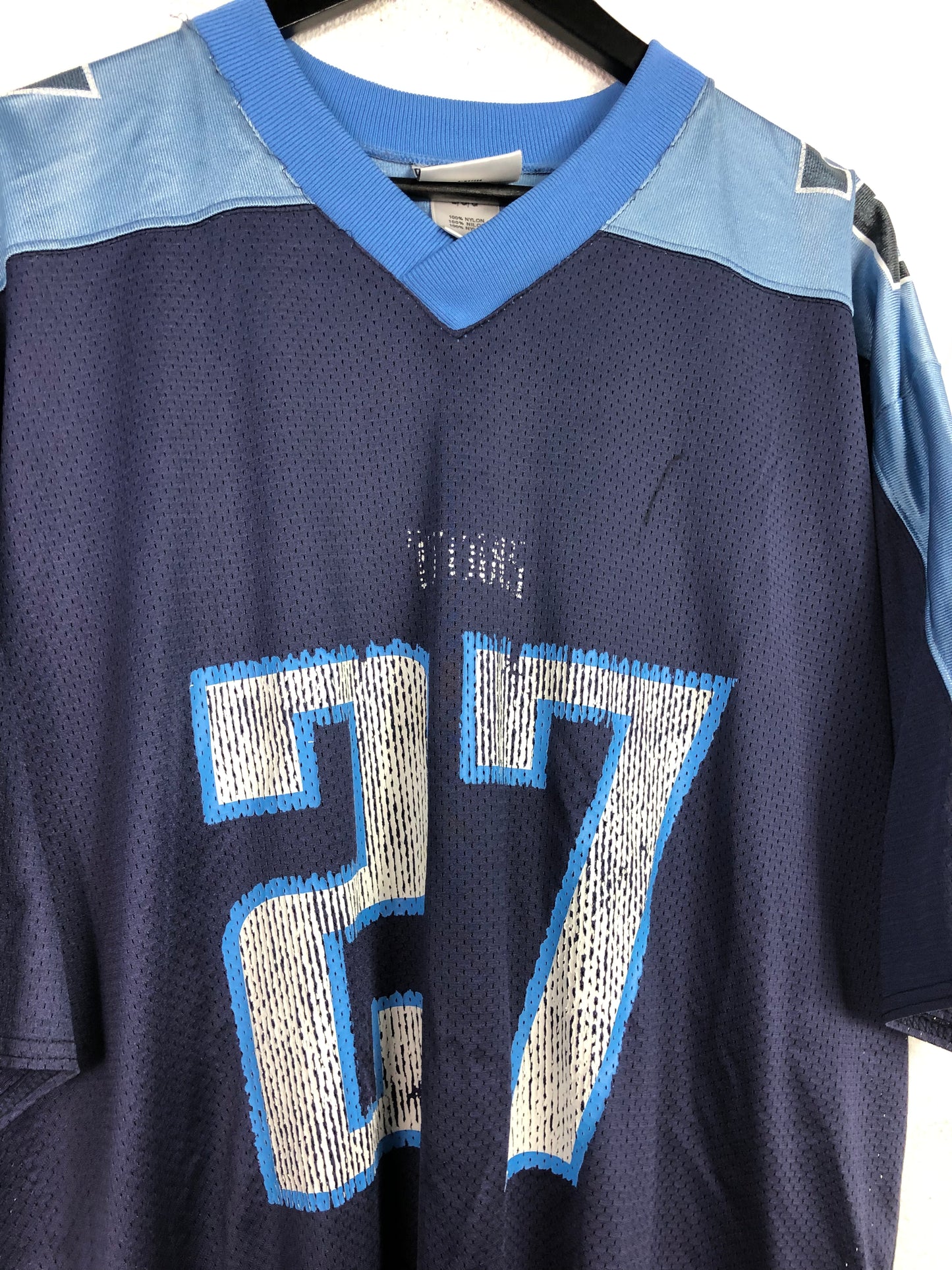 VTG Tennessee Titans Eddie George Puma Jersey Sz L