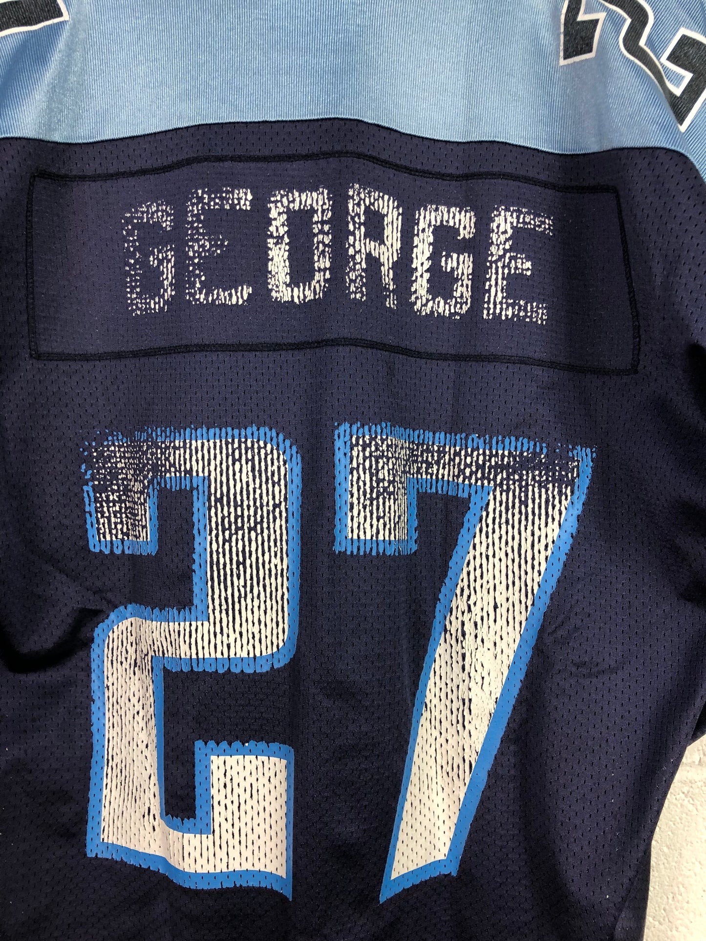 VTG Tennessee Titans Eddie George Puma Jersey Sz L