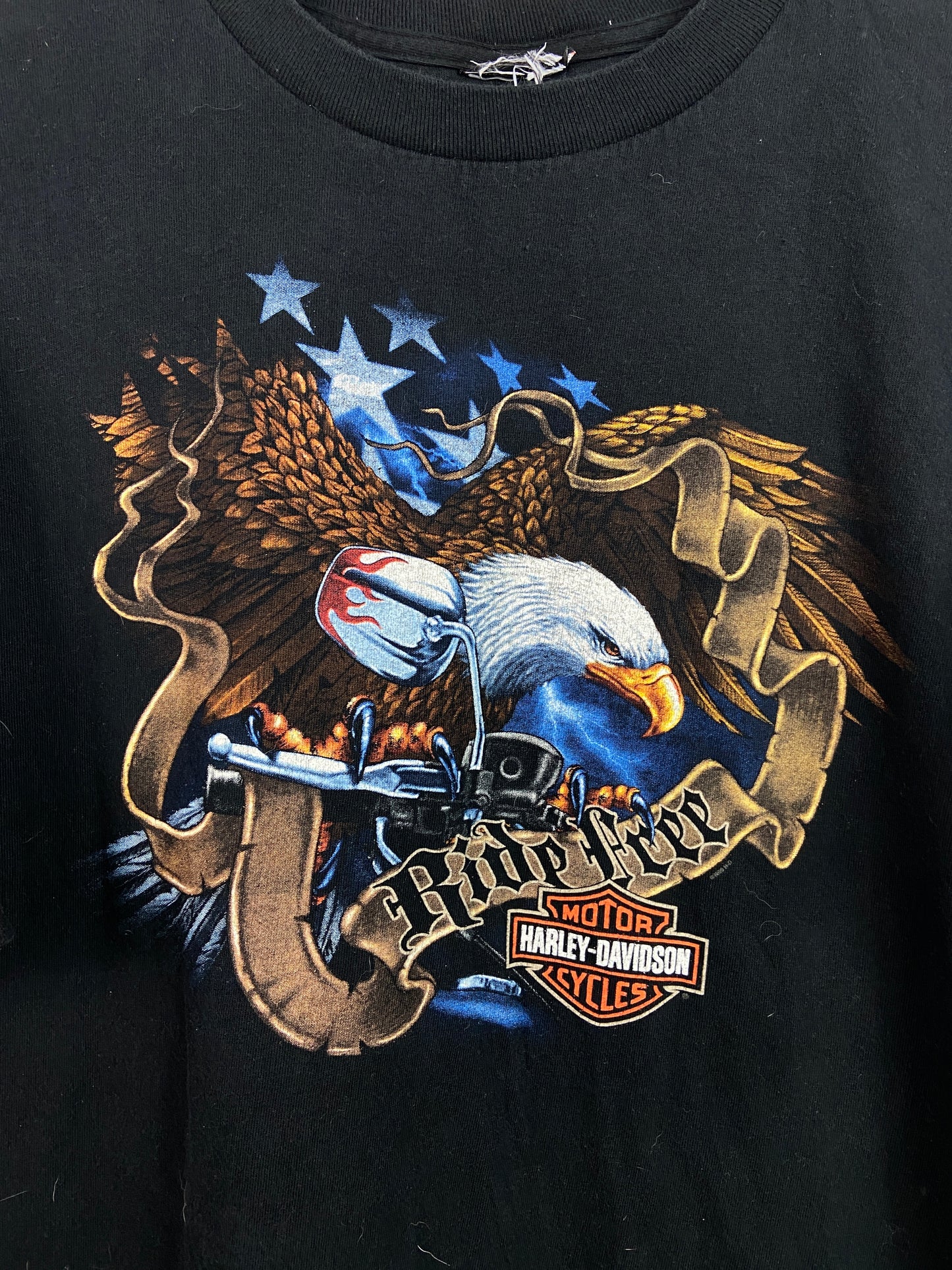 Y2K Harley Davidson Washington, DC Lincoln Memorial Tee sz L
