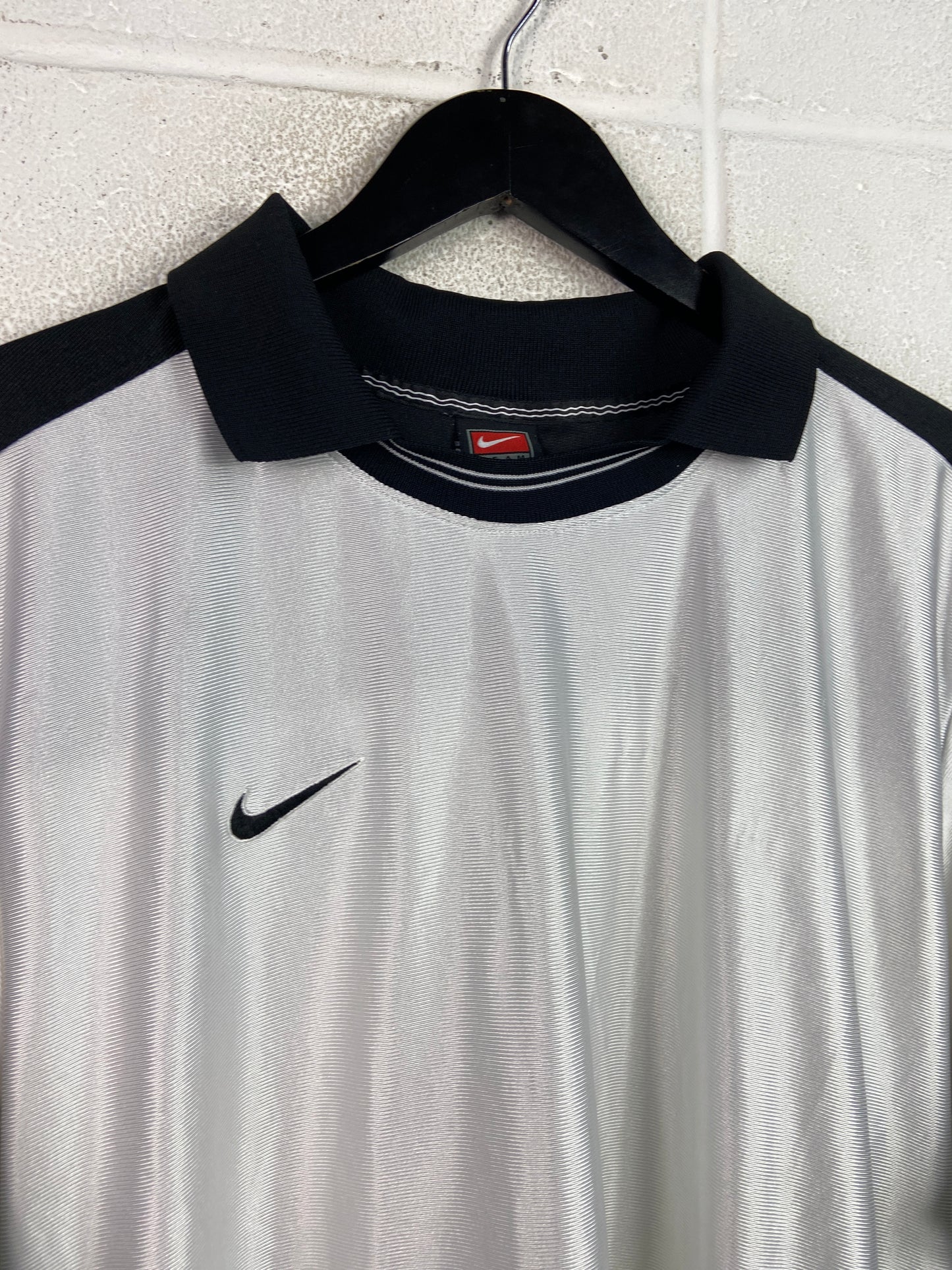 VTG Nike Team Warmup Soccer Jersey sz L