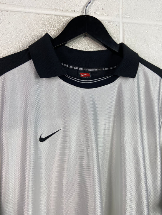 VTG Nike Team Warmup Soccer Jersey sz L