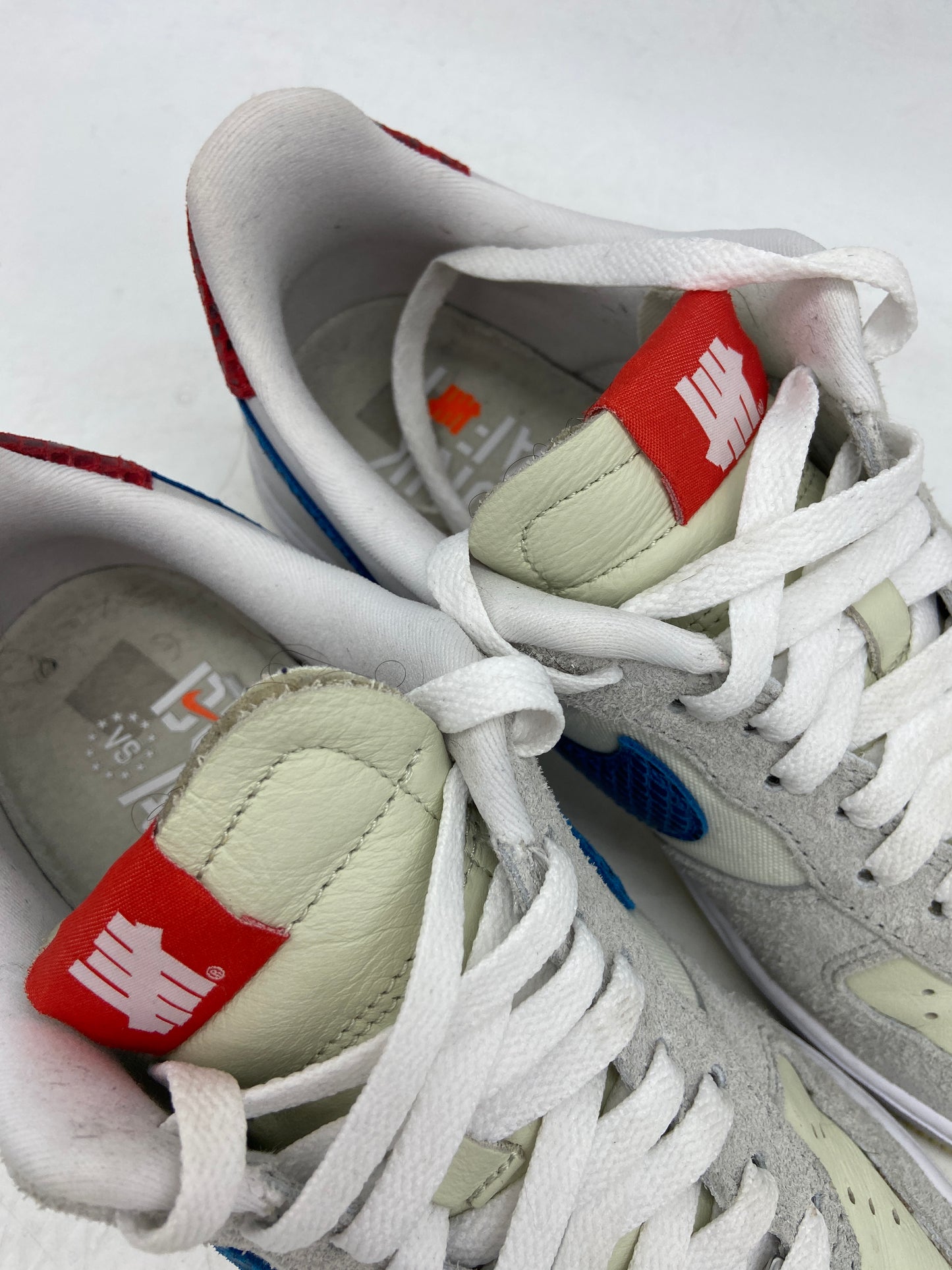 Preowned Nike Air Force 1 Low SP Undefeated 5 On It Dunk vs. AF1 Sz 9M/10.5W