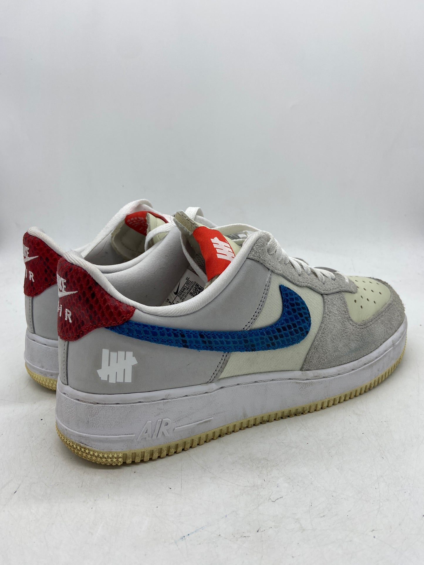 Preowned Nike Air Force 1 Low SP Undefeated 5 On It Dunk vs. AF1 Sz 9M/10.5W