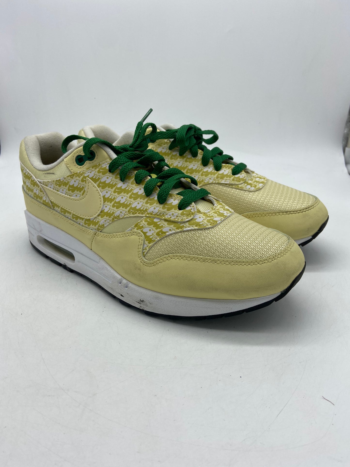 Preowned Nike Air Max 1 Lemonade (2020) Sz 10M/11.5W CJ0609-700