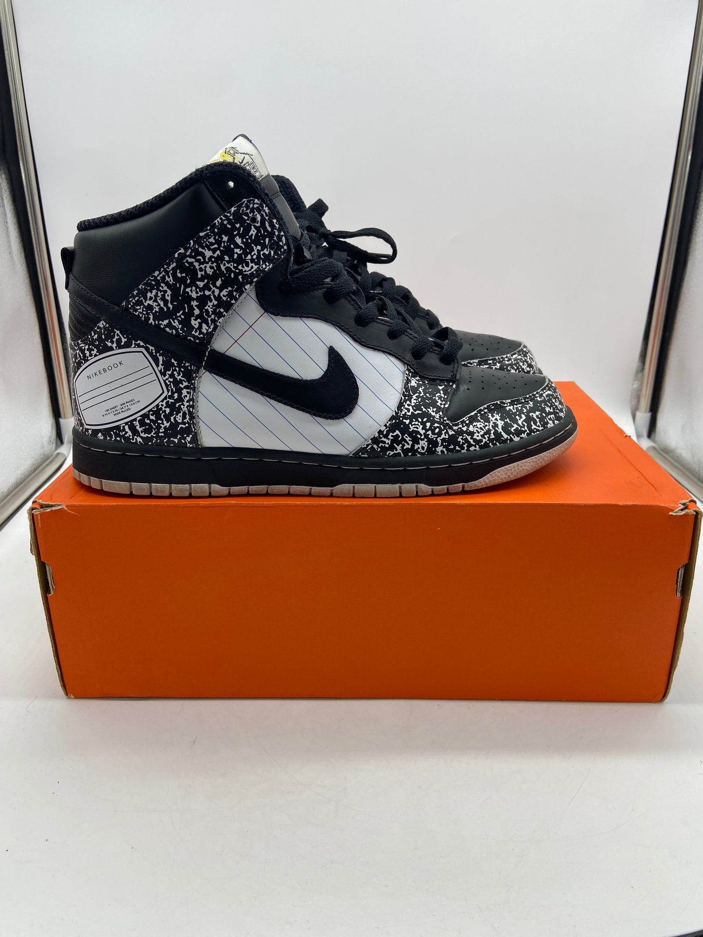 Preowned Nike Dunk High Nikebook Sz 9M/10.5W