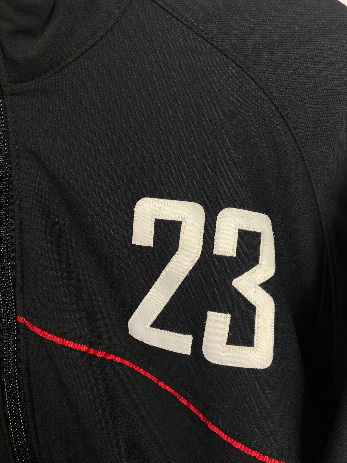 Y2K Air Jordan 23 Quarter Zip Pullover Top Sz M