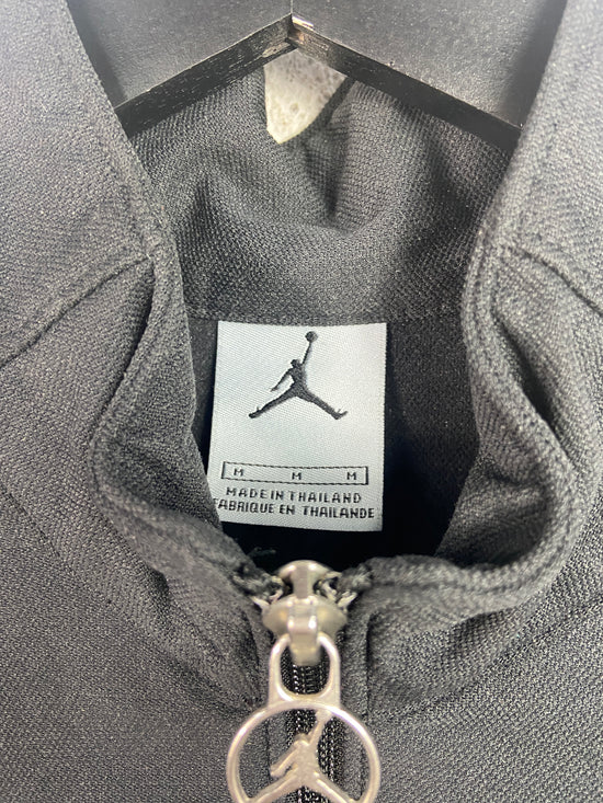 Y2K Air Jordan 23 Quarter Zip Pullover Top Sz M