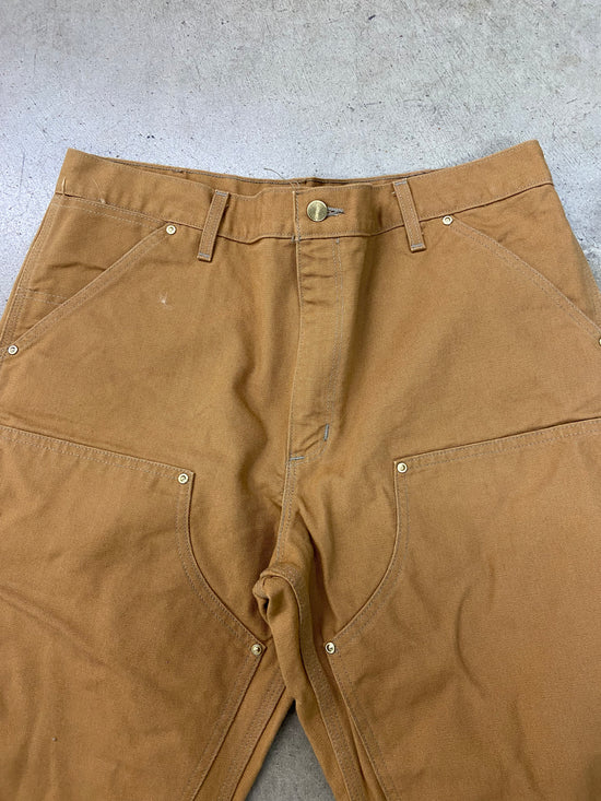 VTG Carhartt Double Knee Pants Sz 38x30