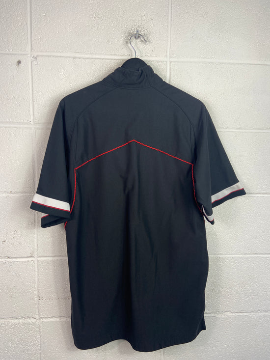 Y2K Air Jordan 23 Quarter Zip Pullover Top Sz M