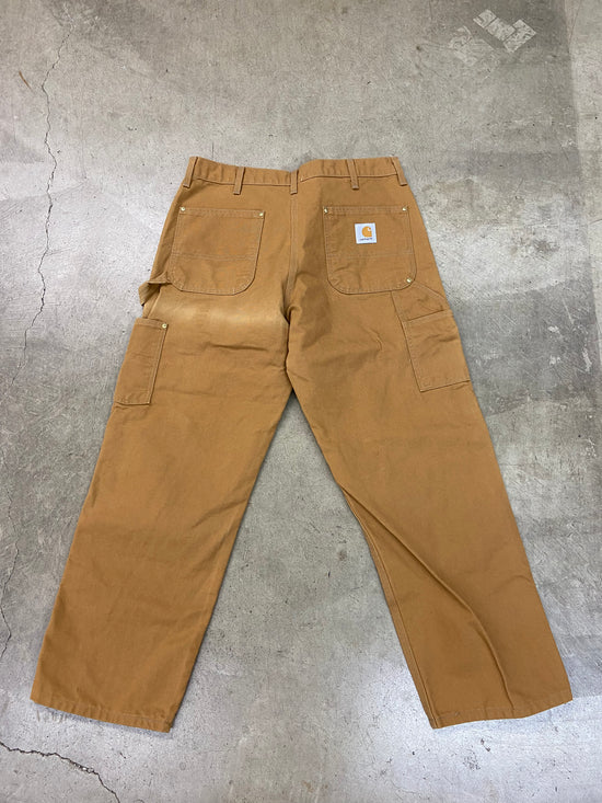 VTG Carhartt Double Knee Pants Sz 38x30