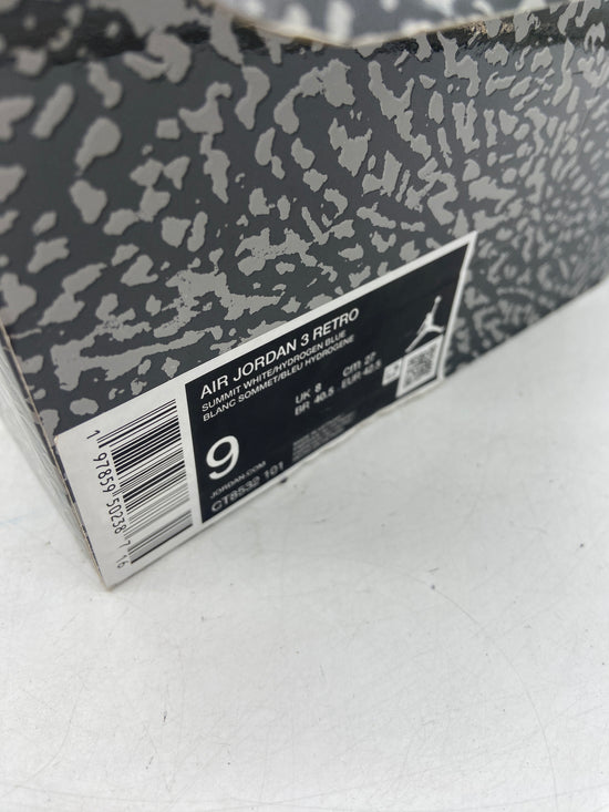 Preowned Jordan 3 Retro Lucky Shoes Sz 9M/10.5W
