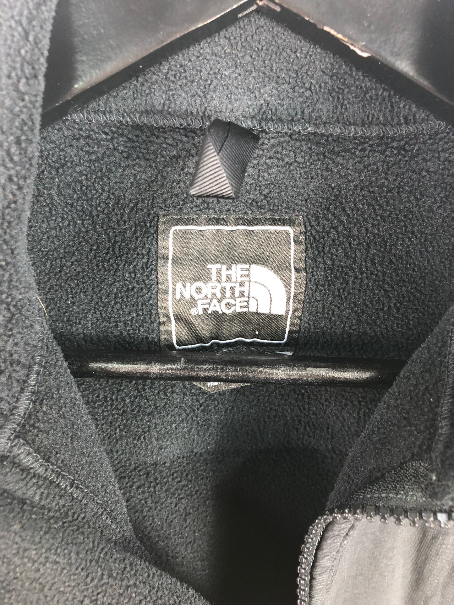 Preowned The North Face Black Fleece Sz S