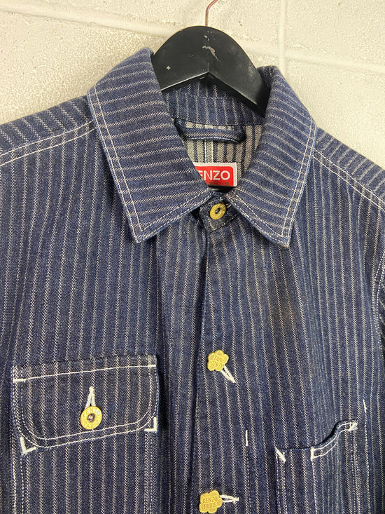 Kenzo Paris Denim Chore Jacket Sz S