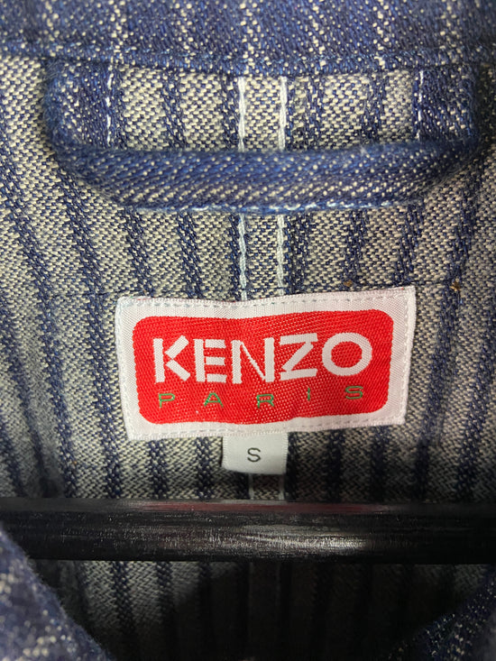 Kenzo Paris Denim Chore Jacket Sz S