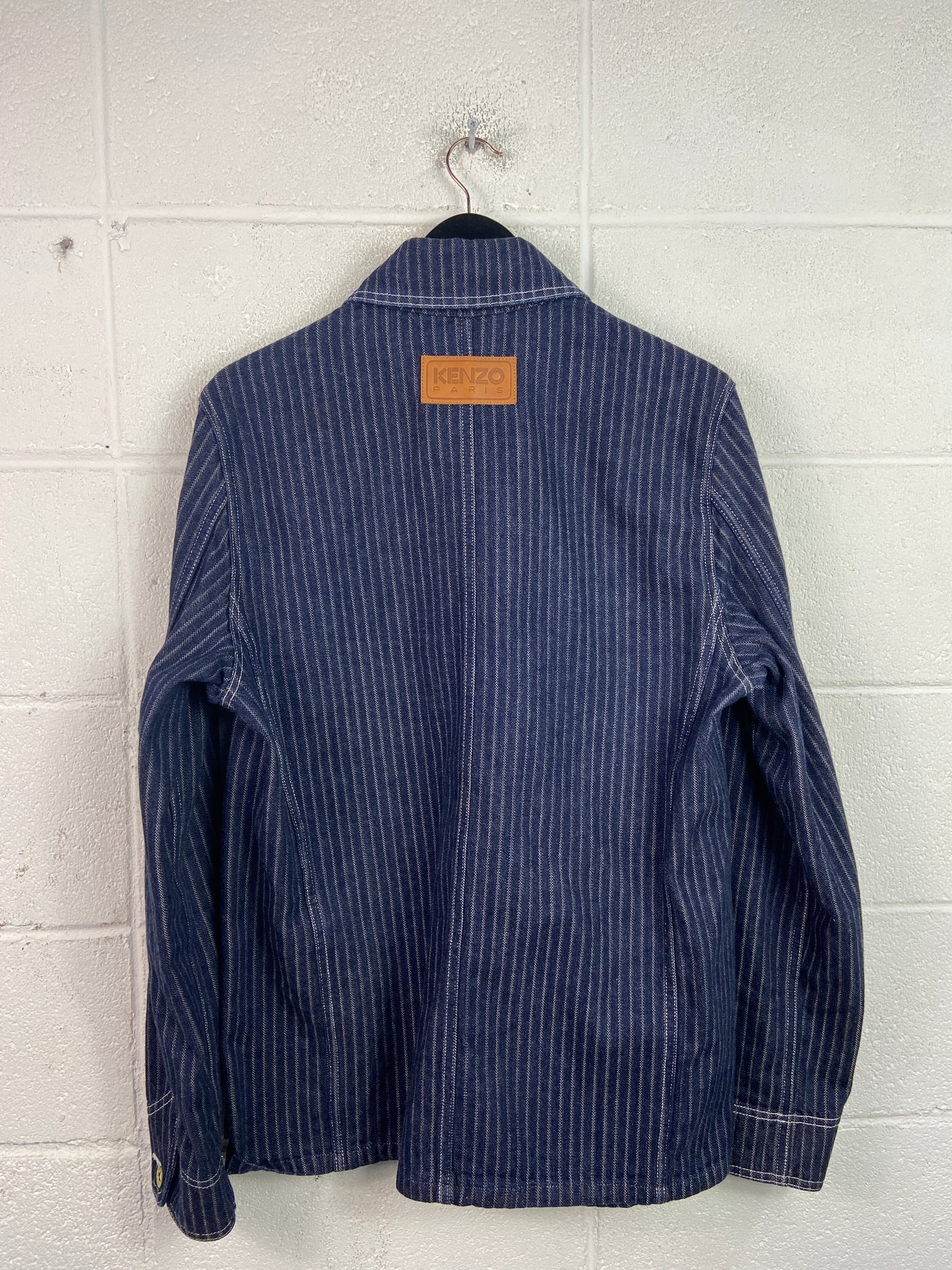 Kenzo Paris Denim Chore Jacket Sz S
