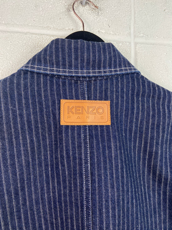 Kenzo Paris Denim Chore Jacket Sz S