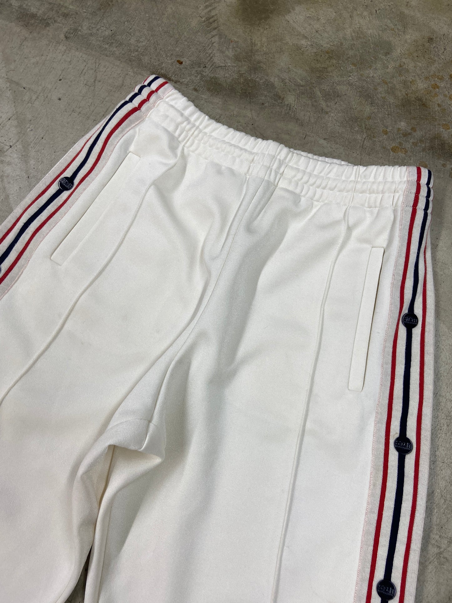 Star Golden Goose Cream Track Pants Sz M