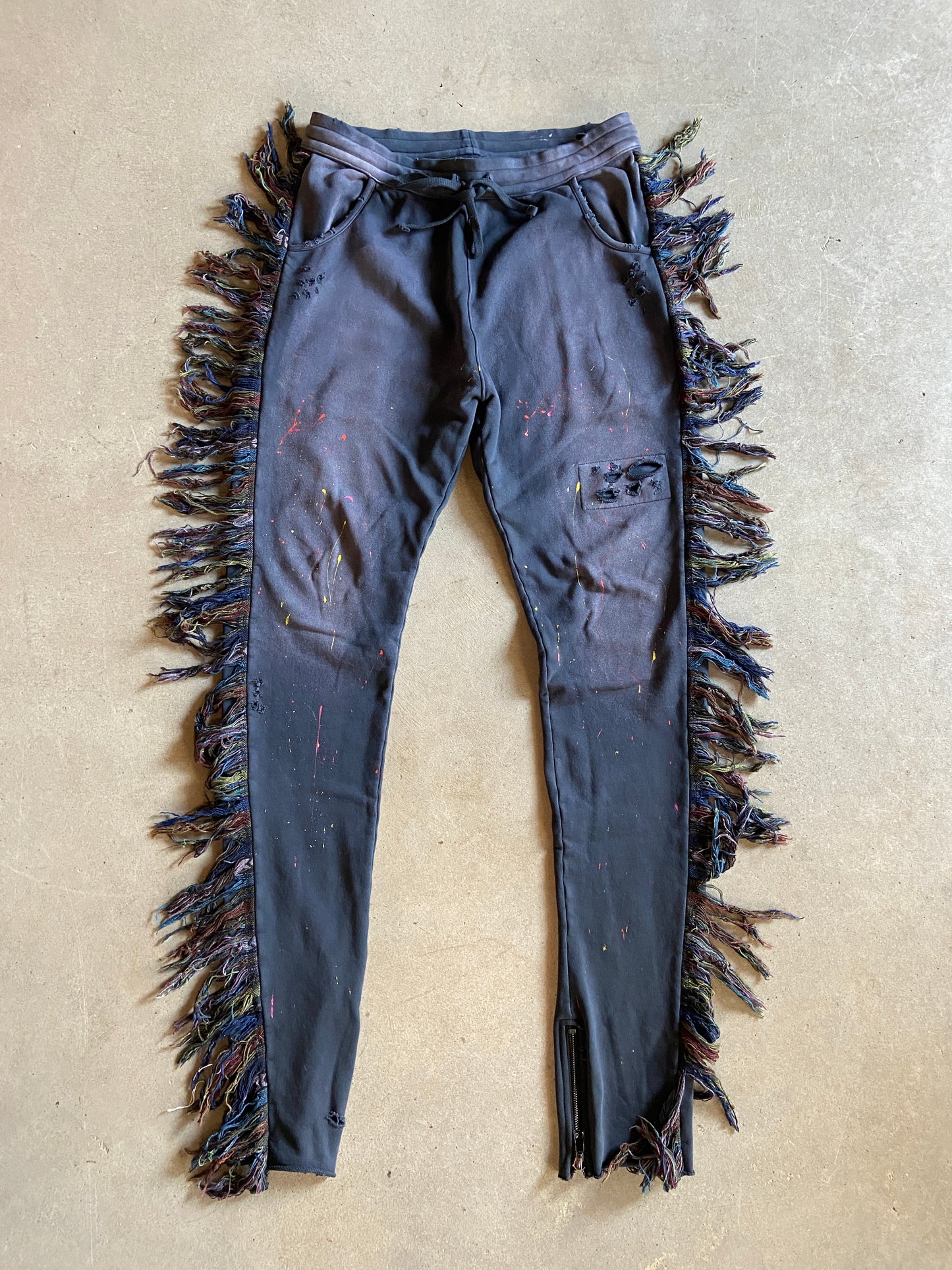 Alchemist Fringe Sweatpants Sz XXL