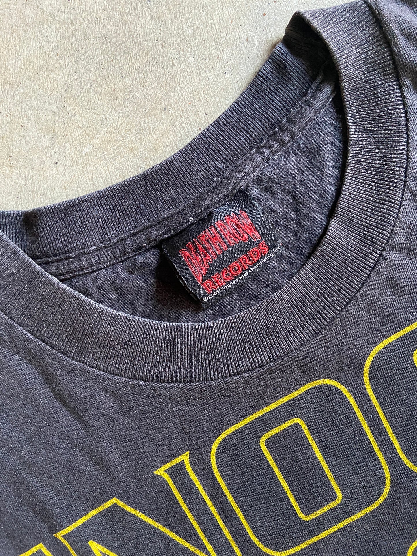 VTG Snoop Dogg Death Row Records Tee Sz XL