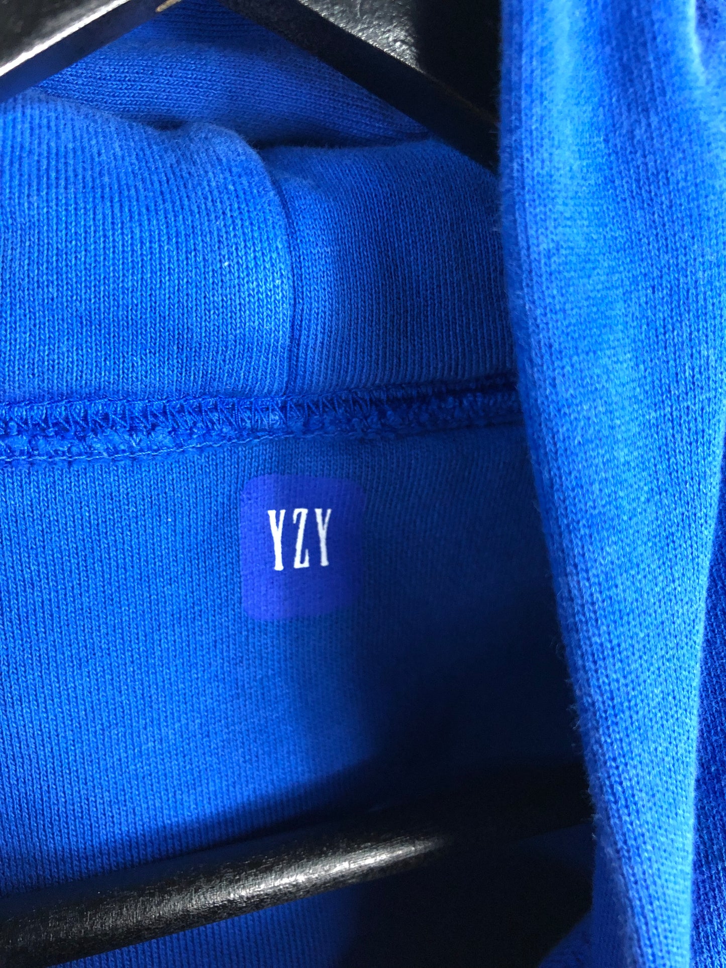 Kids Yeezy Gap Blue Hoodie Sz L