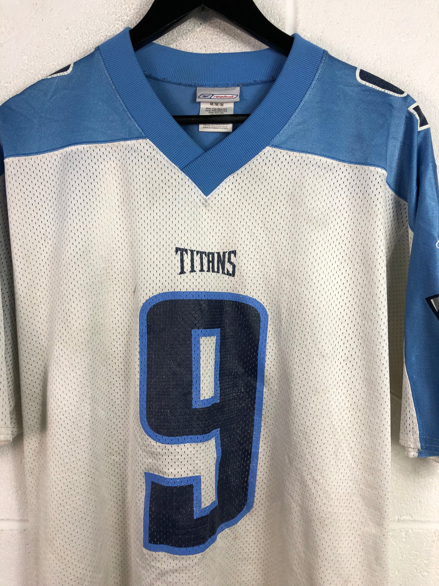 VTG Tennessee Titans Steve McNair Jersey Sz M