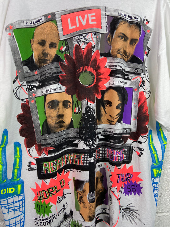 Backstock Co Radiohead 'OK Computer 97-98 Tour' Orig. Tee