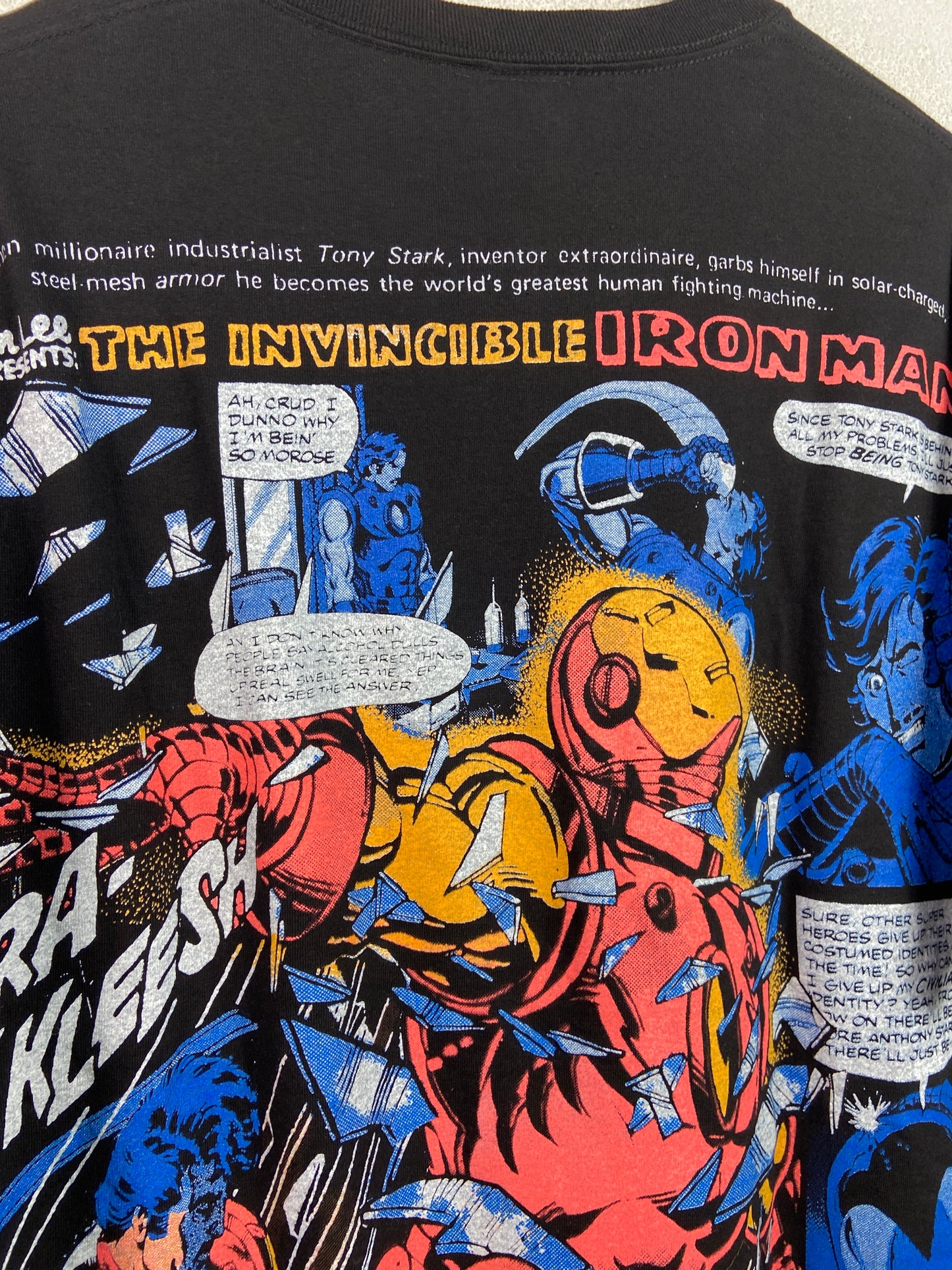 Backstock Co Tony Stark Downey Ironman Orig. Fan Tee