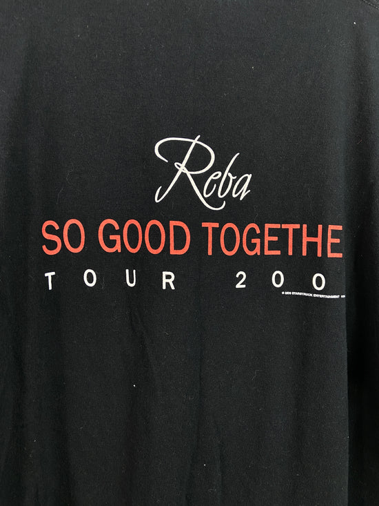 VTG Reba McEntire So Good Together 2000 Tour Tee sz XL