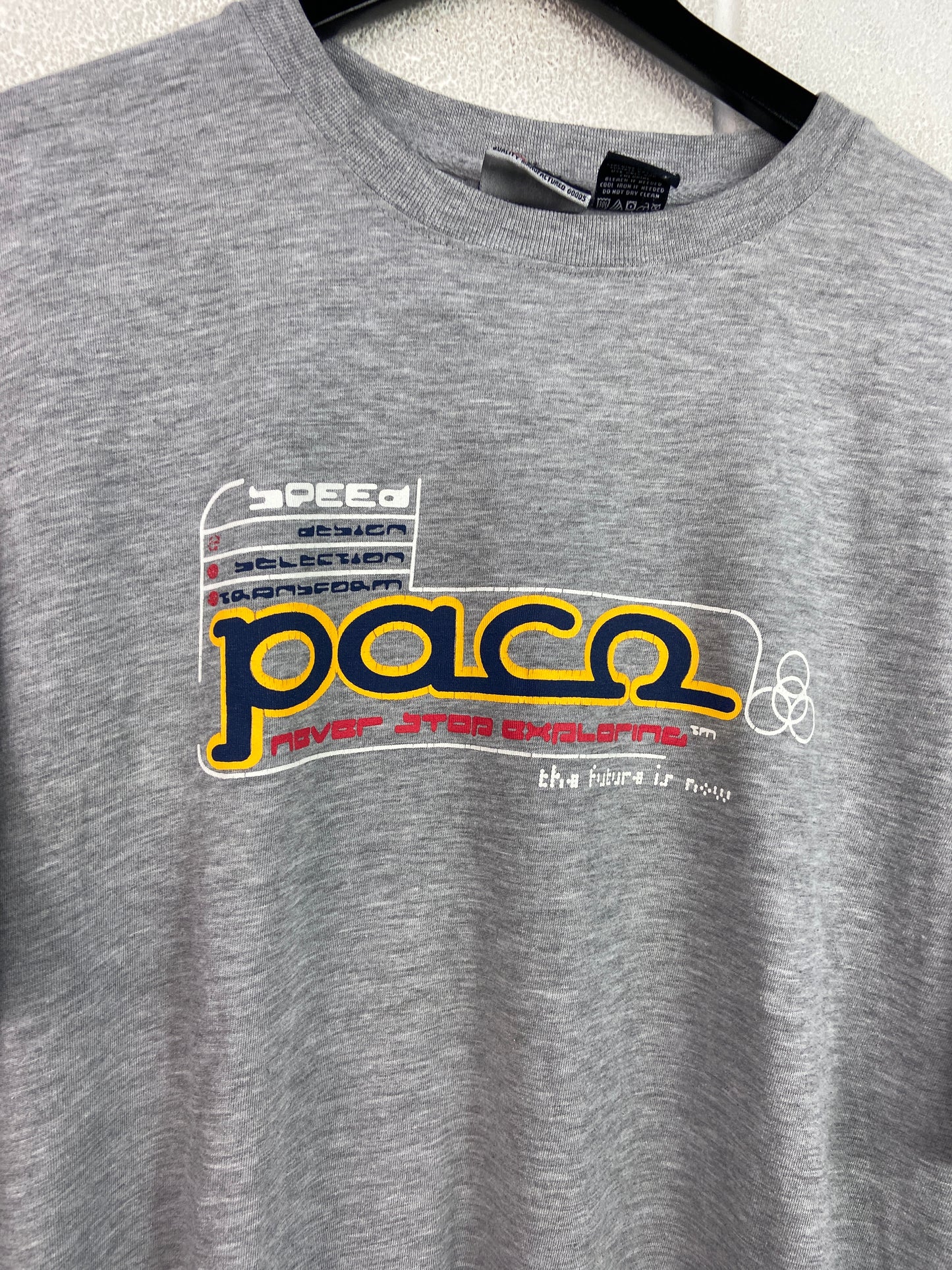 Y2K Paco Sport 'Future is Now' Tee sz XL/XXL