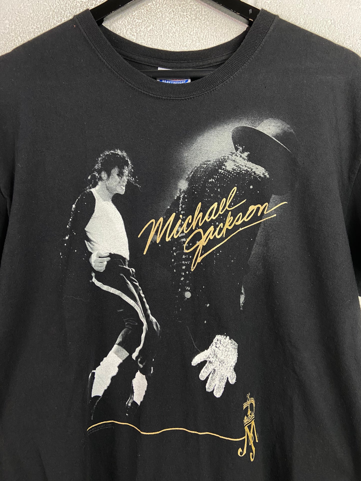 VTG Michael Jackson Portrait Tee Sz L