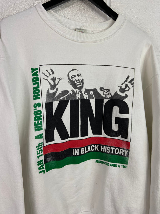 VTG Martin Luther King Memorial Sweater Sz L