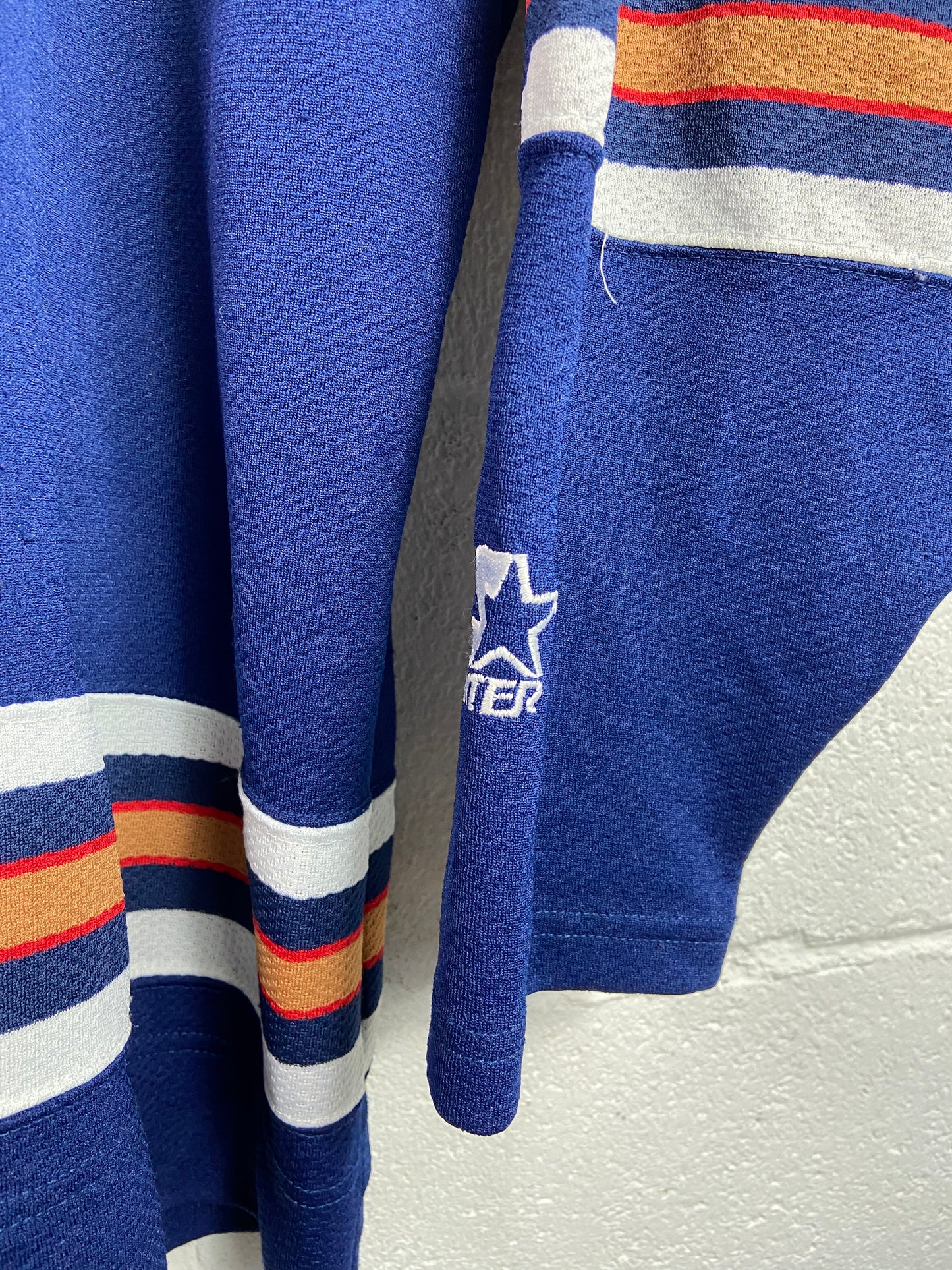 VTG Edmonton Oilers Starter Hockey Jersey Sz XL