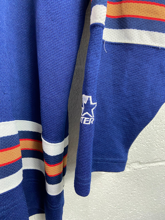 VTG Edmonton Oilers Starter Hockey Jersey Sz XL