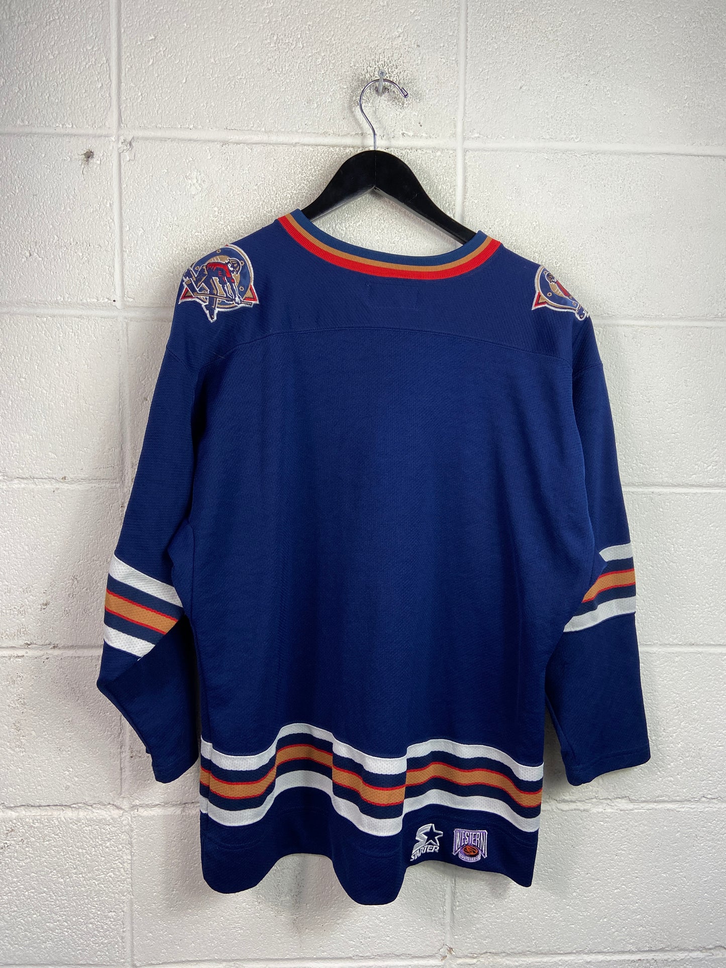 VTG Edmonton Oilers Starter Hockey Jersey Sz XL