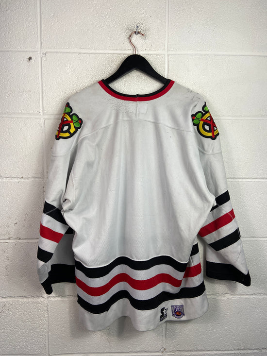 VTG Chicago Blackhawks Starter Jersey Sz L