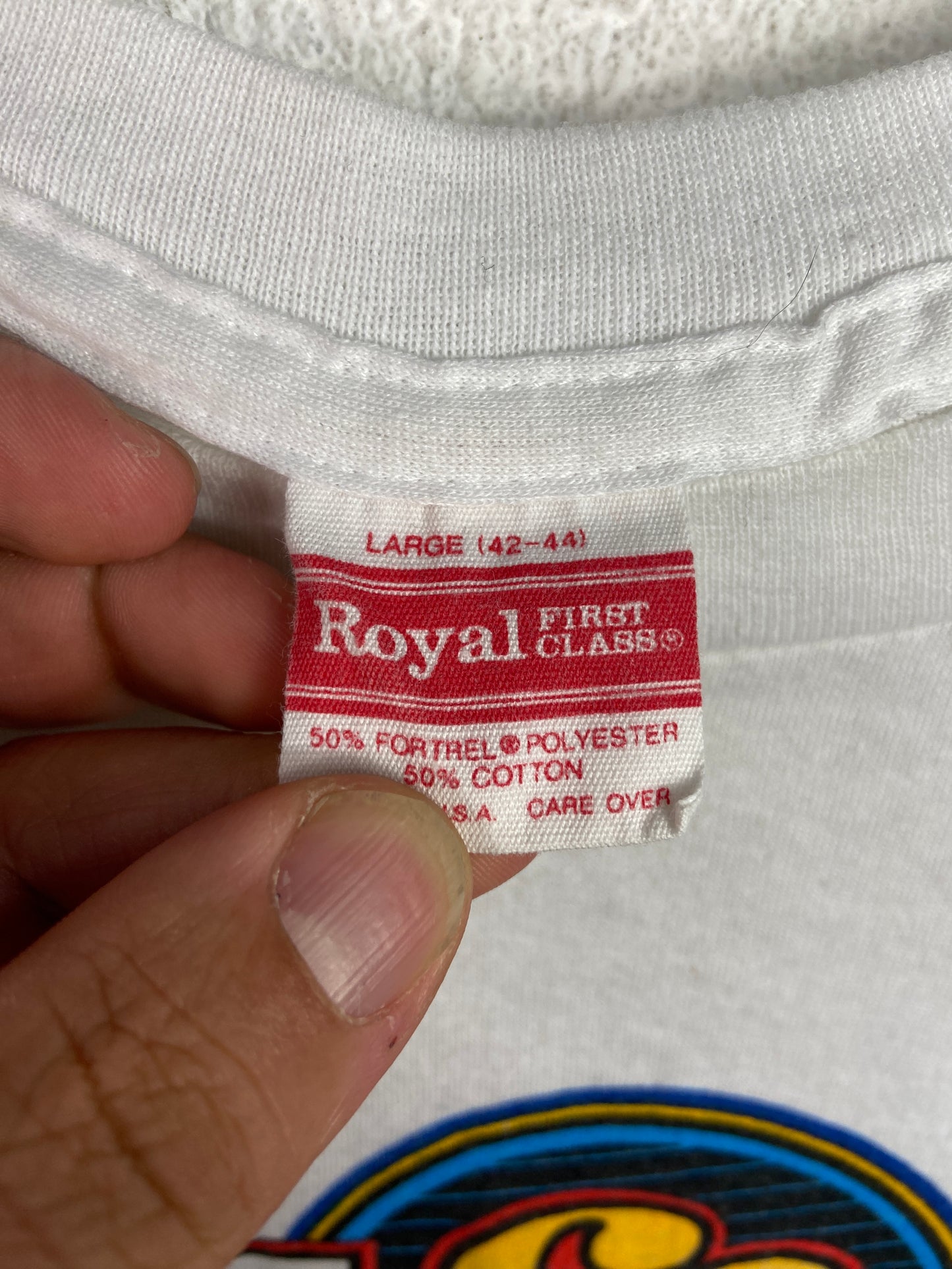 VTG Fire & Smoke Street Racing Tee Sz M