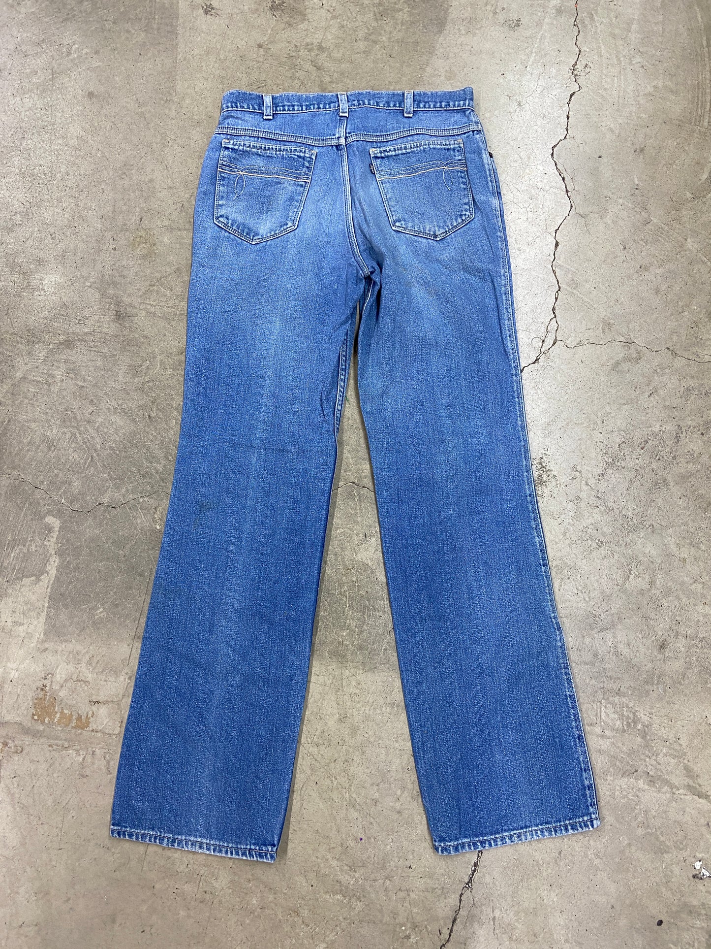 VTG Levi’s Orange Tab Medium Wash Denim Jeans Sz 38x31