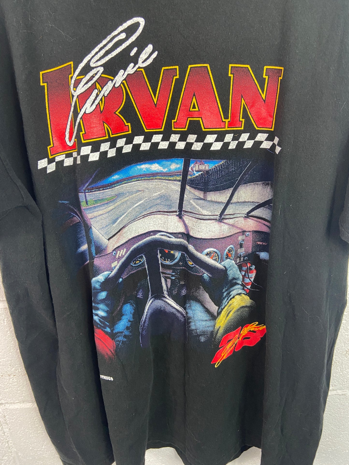 VTG Ernie Irvan Onboard Nascar Tee Sz XL