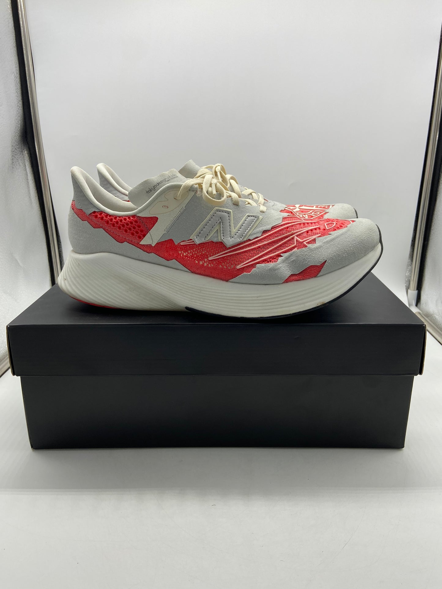 Preowned Stone Island x Tokyo Design Studio x FuelCell RC Elite v2 'Energy Red' Sz 13M/14.5W