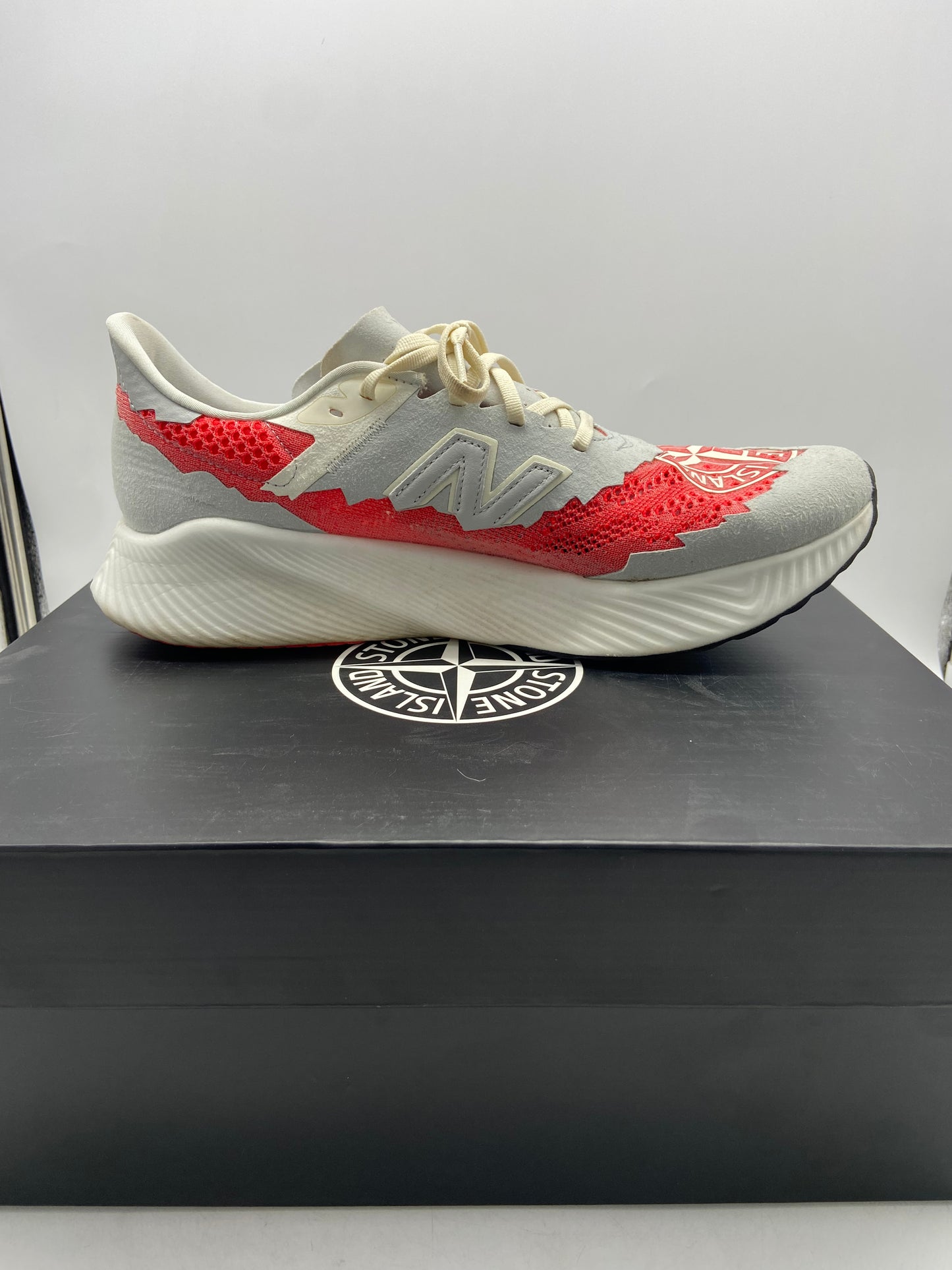 Preowned Stone Island x Tokyo Design Studio x FuelCell RC Elite v2 'Energy Red' Sz 13M/14.5W