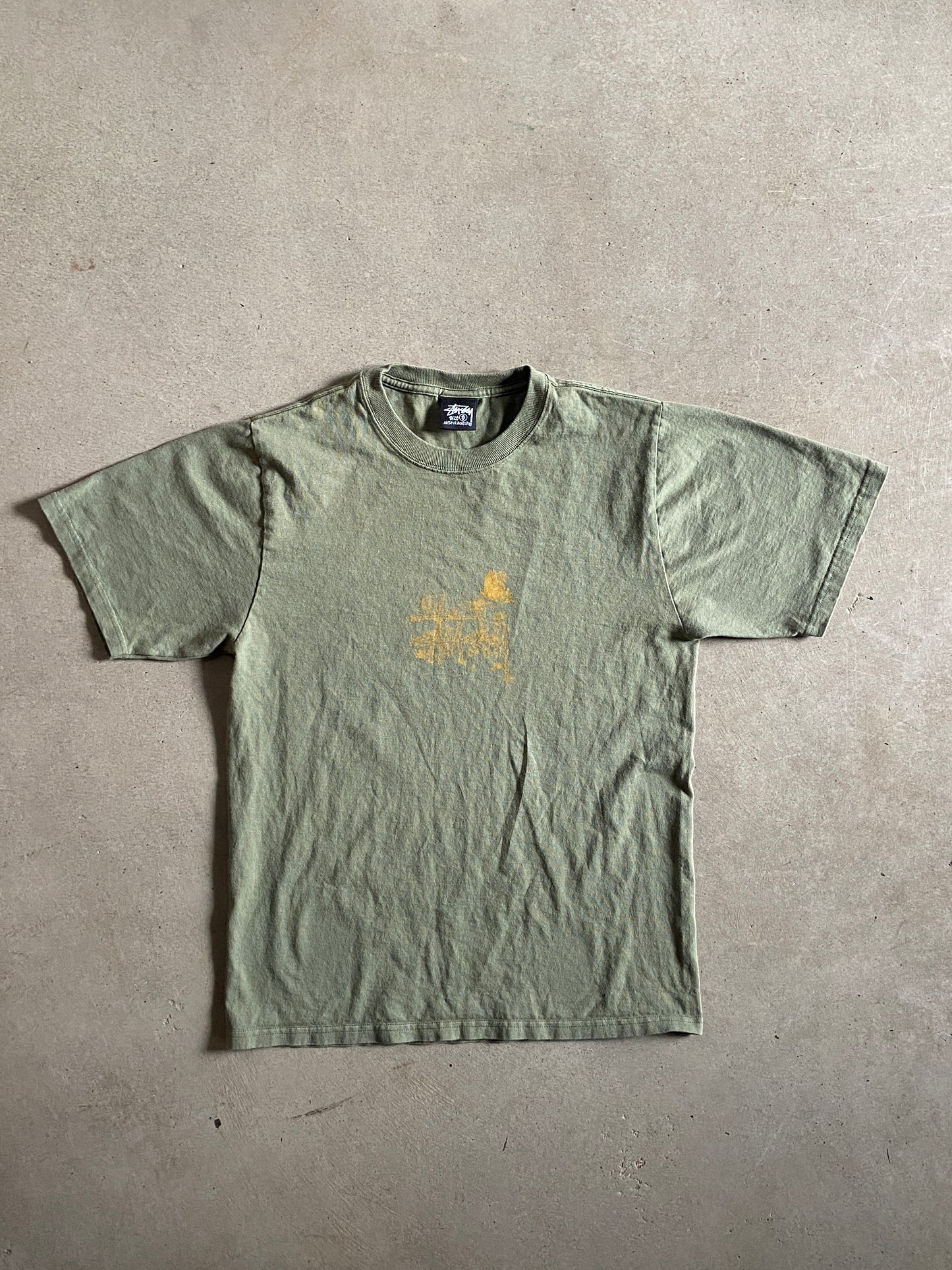 Stussy Thorns Logo Tee Sz S