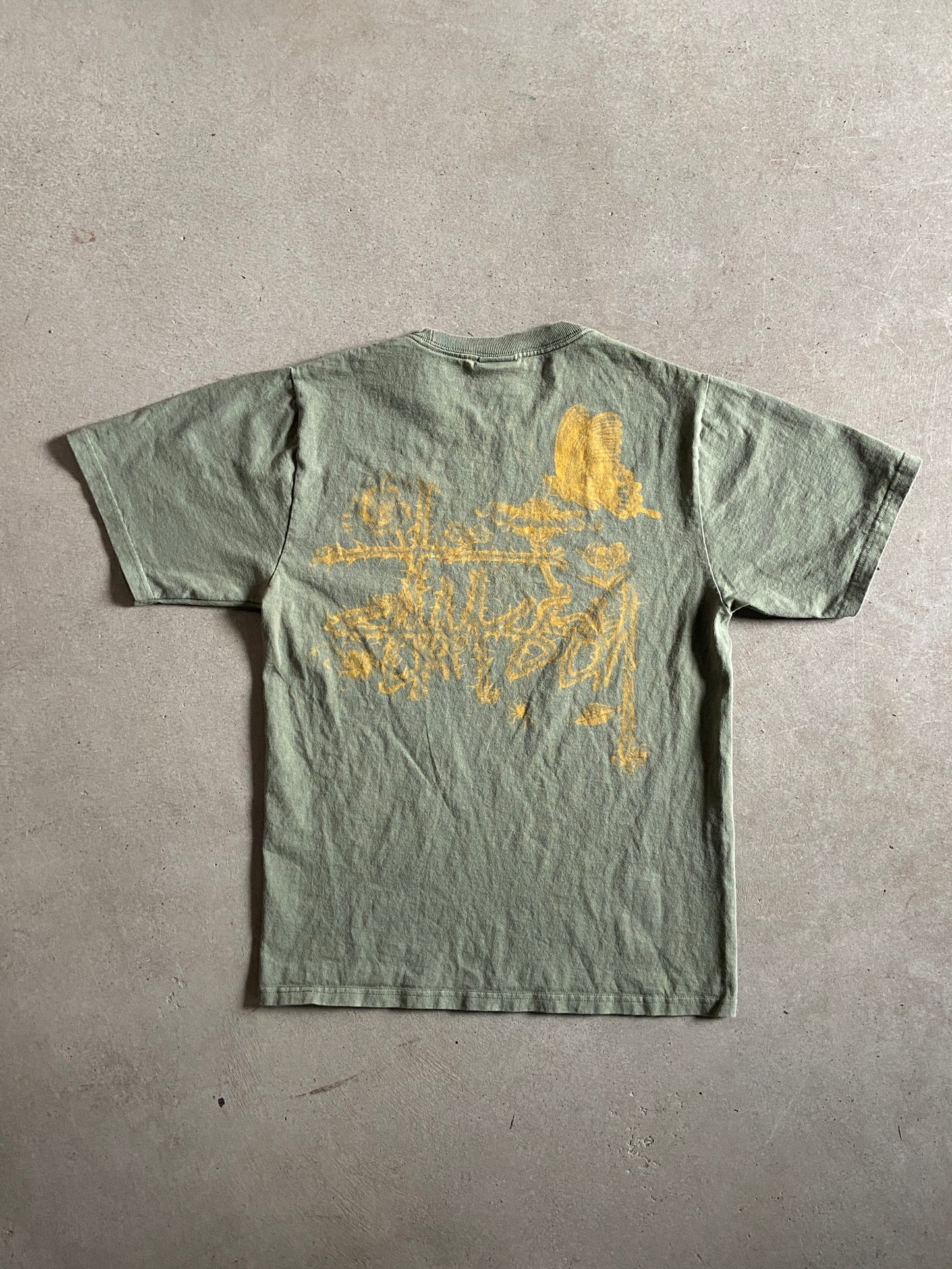 Stussy Thorns Logo Tee Sz S