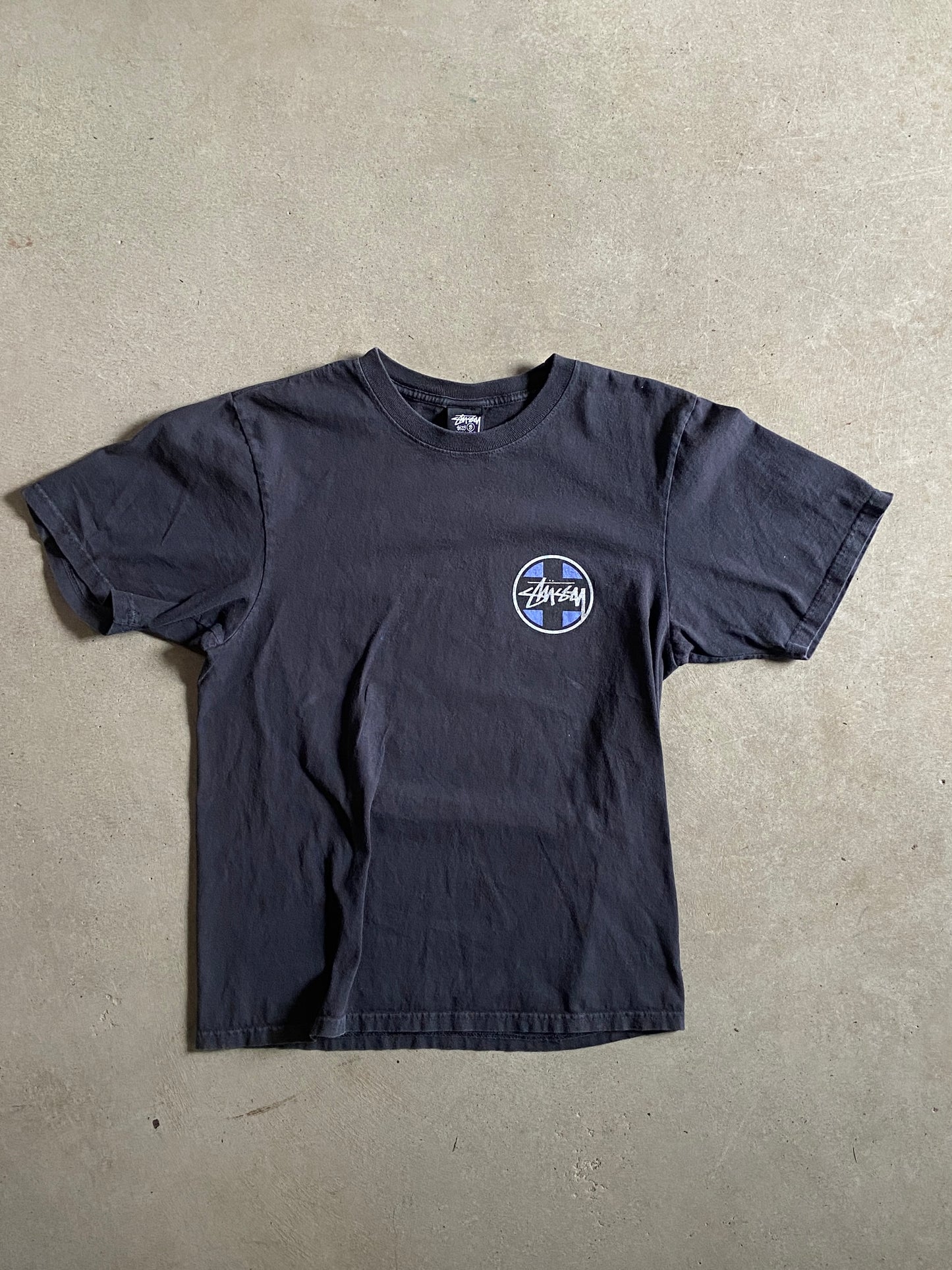 Stussy Cross Logo Tee Sz S