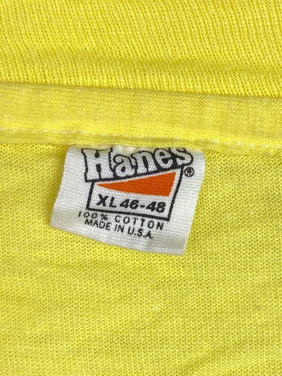 VTG 1981 Perrier Mardi Gras Marathon Tee Sz L