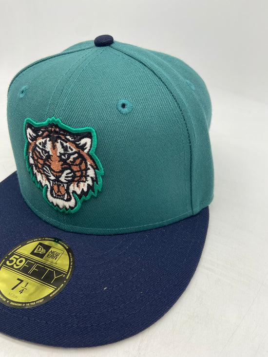 Detroit Tigers 2000 Teal/Blue Fitted Hat