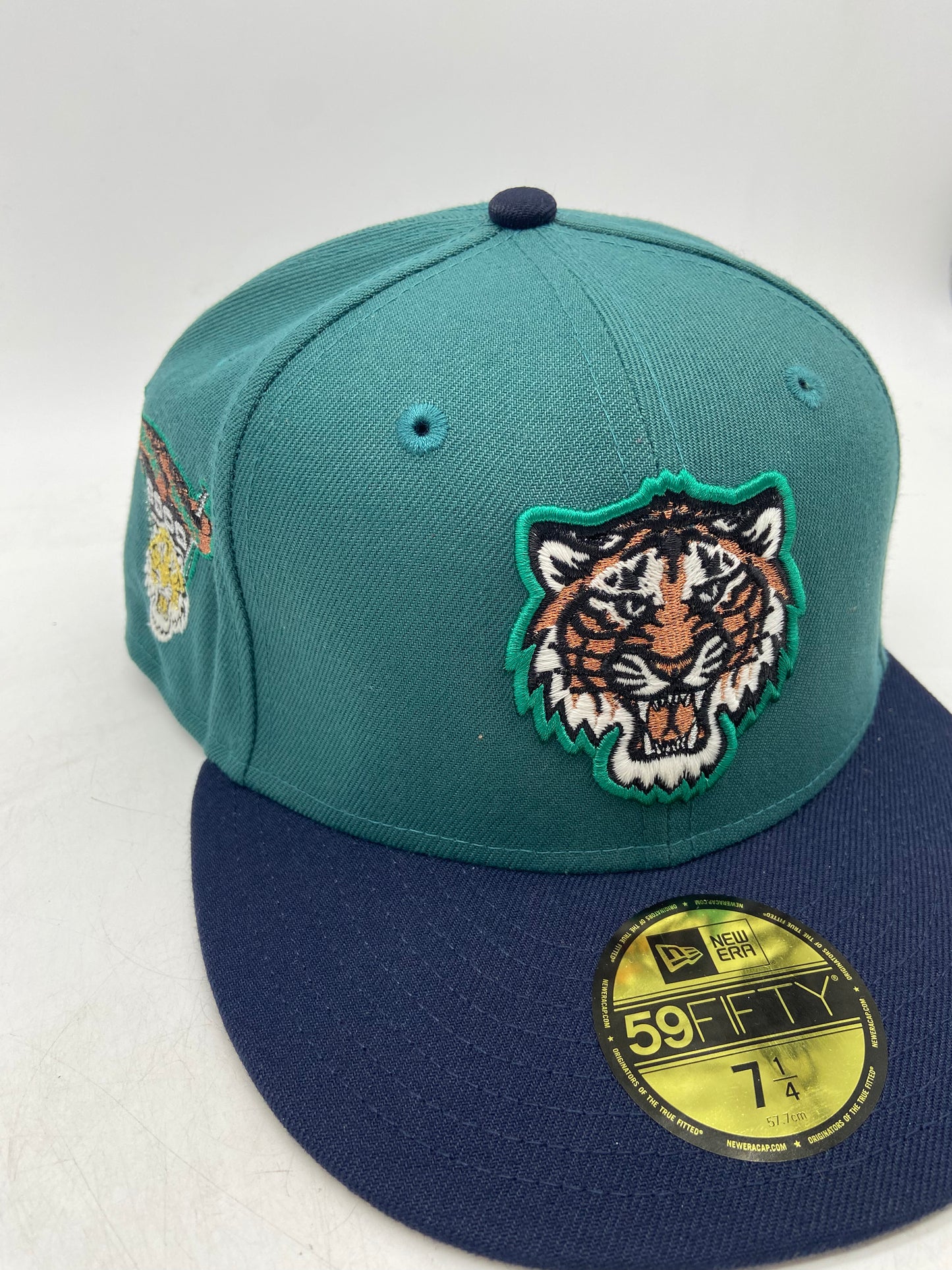 Detroit Tigers 2000 Teal/Blue Fitted Hat