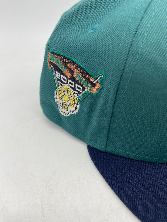 Detroit Tigers 2000 Teal/Blue Fitted Hat